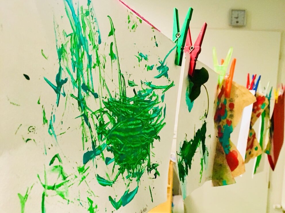 Kunstwerk eines Kindes